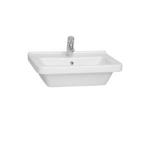 Vitra S50 Square Washbasin 600mm White - 5310L003-0999
