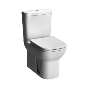 Vitra S20 Close Coupled WC Pan & Cistern White ( Back To Wall Toilets) 