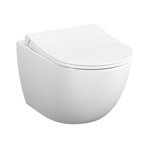 Vitra Sento Rimless Wall Hung WC Toilet 540mm - White