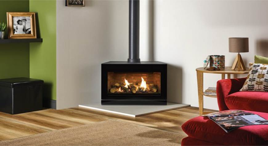What should you consider when purchasing a gas fire?