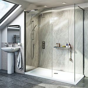 Walk-In Shower Enclosure