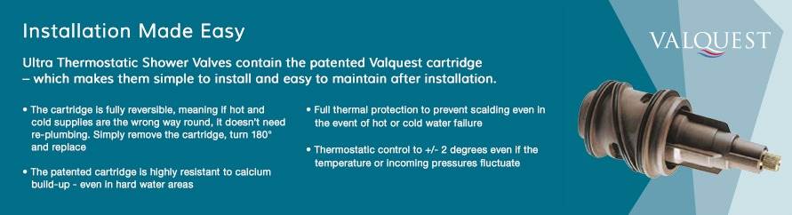 Premier Thermostatic Shower Valve Installation