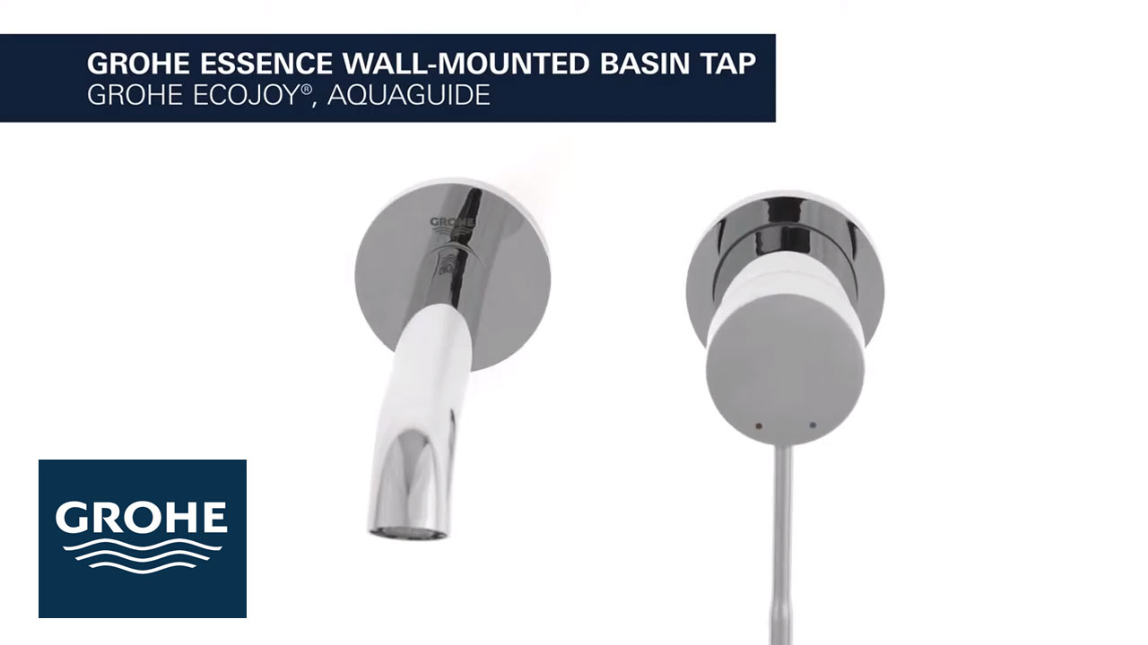 Grohe 2-hole basin tap